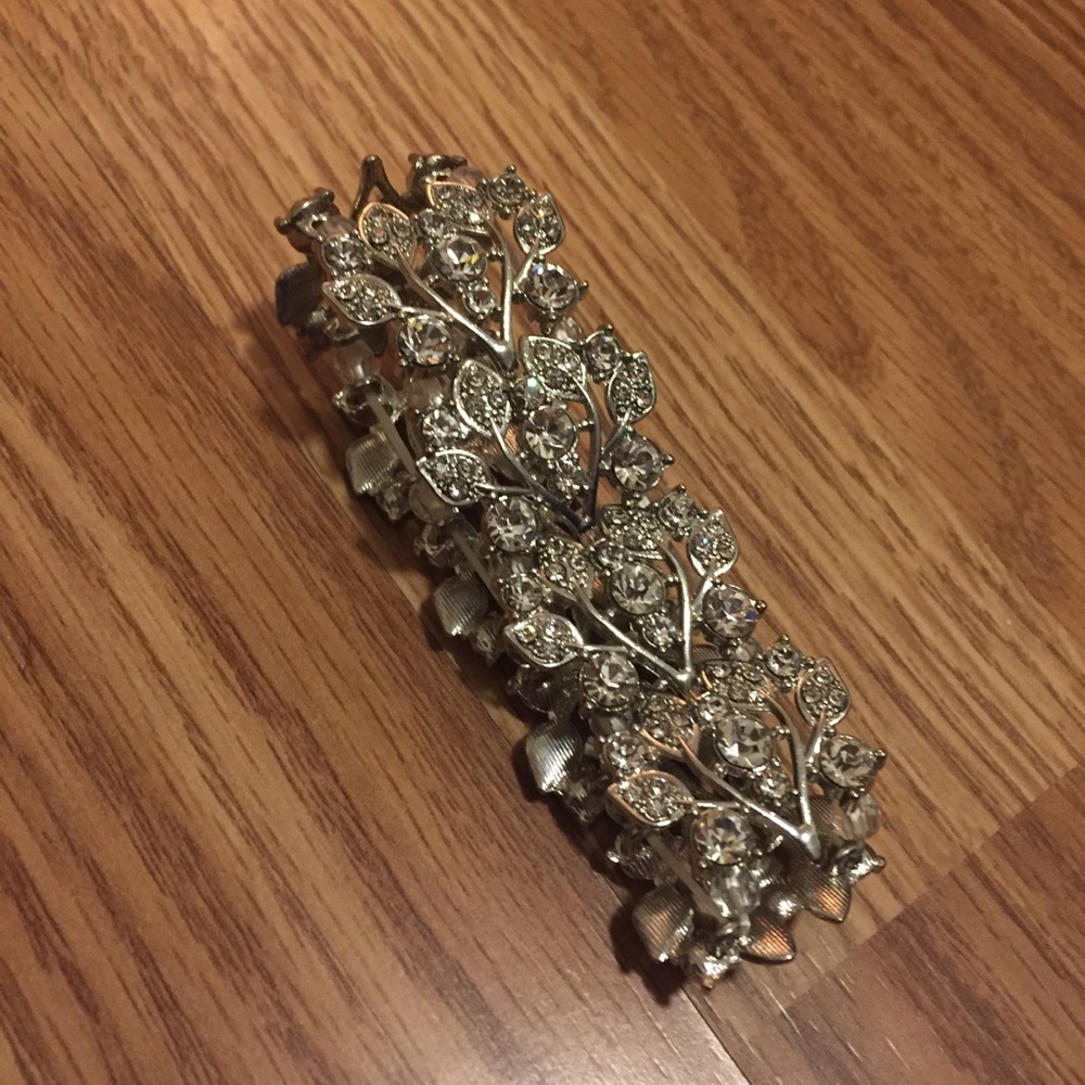 Glittery Rhinestone Stretch Bracelet
